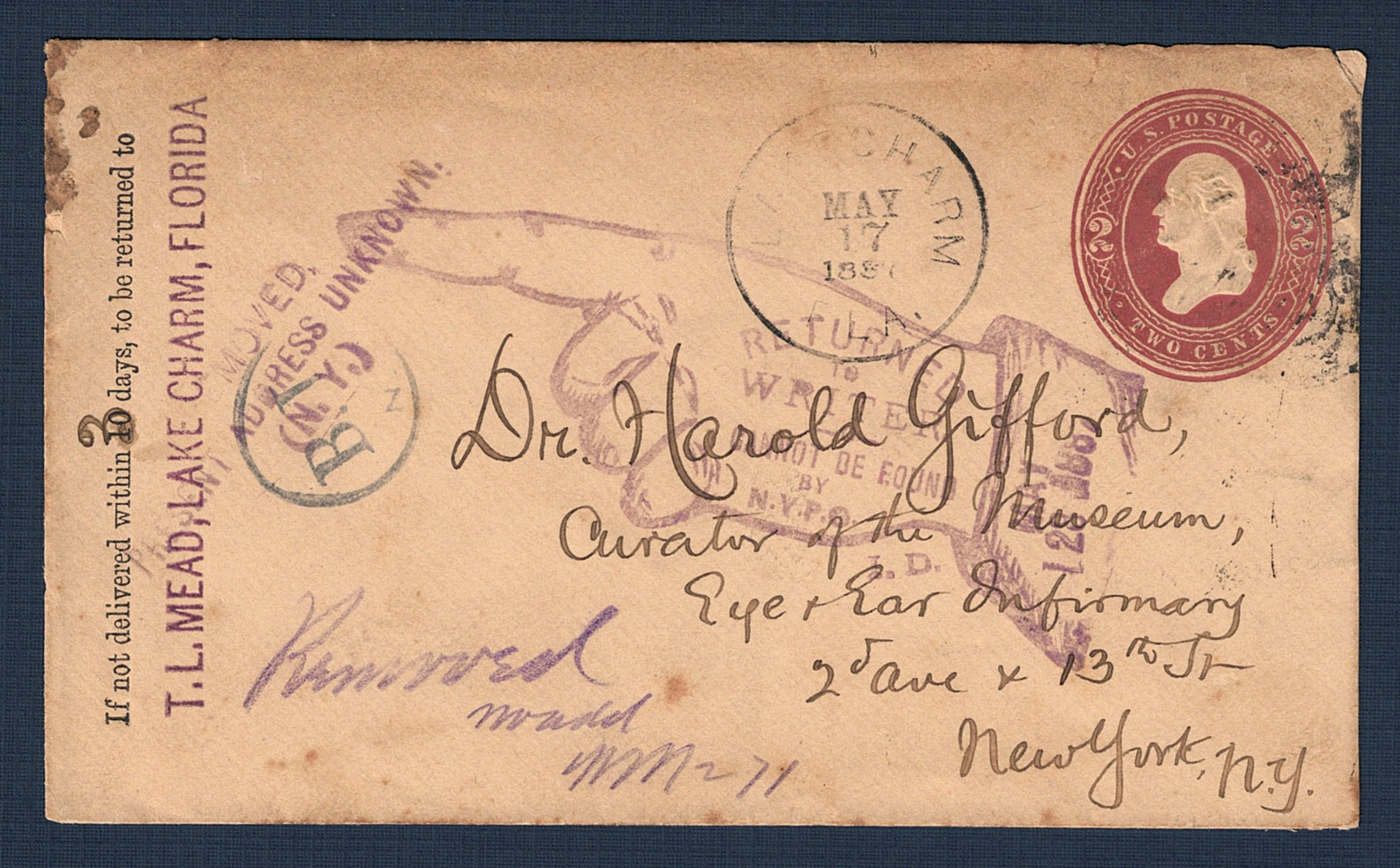 Returned Lake Charm Cover